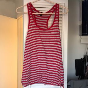 Razor back tank top